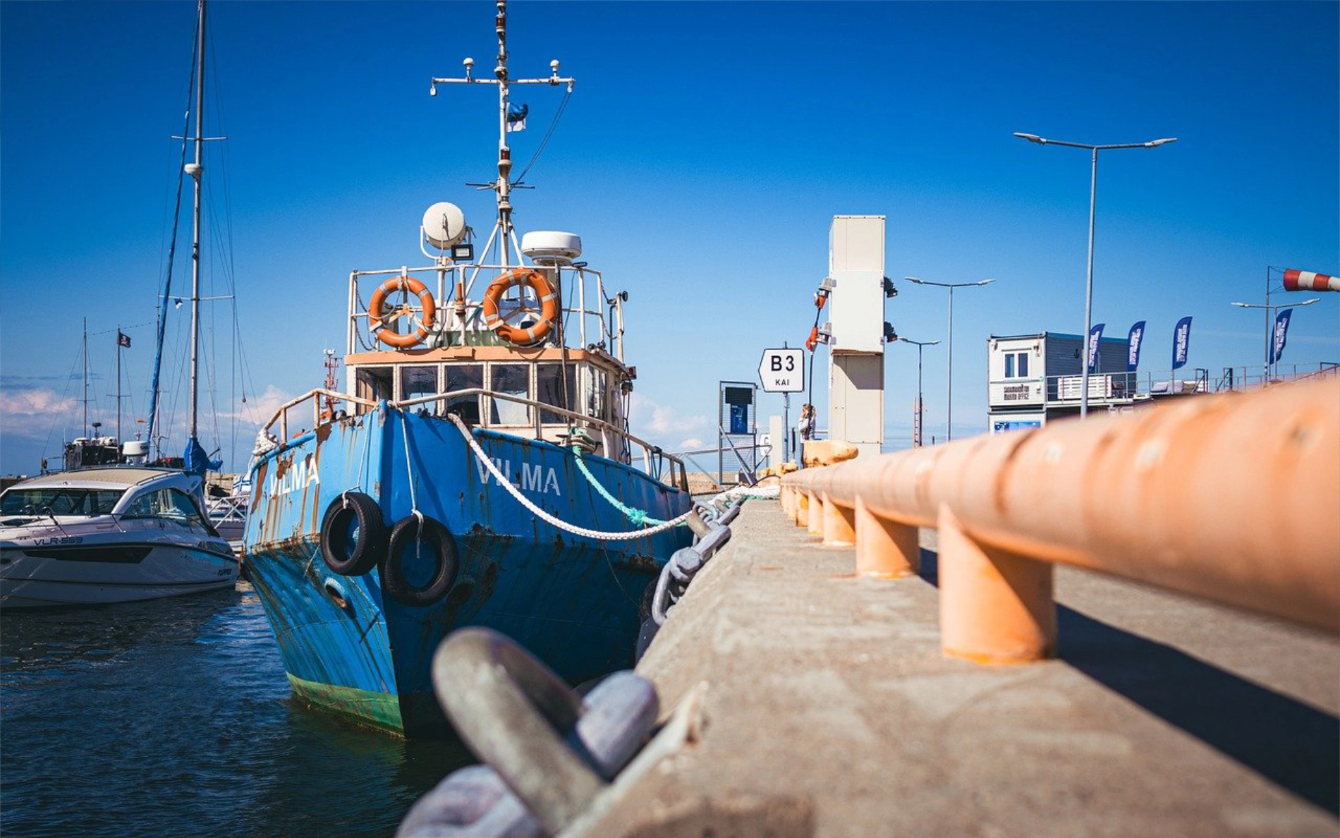 Tankplaats voor schepen