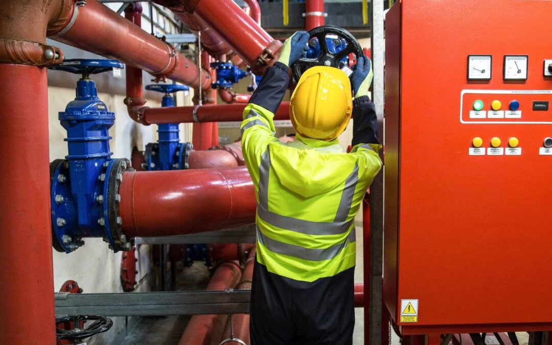 Inspectie industriële installatie voor milieuvergunning en compliance